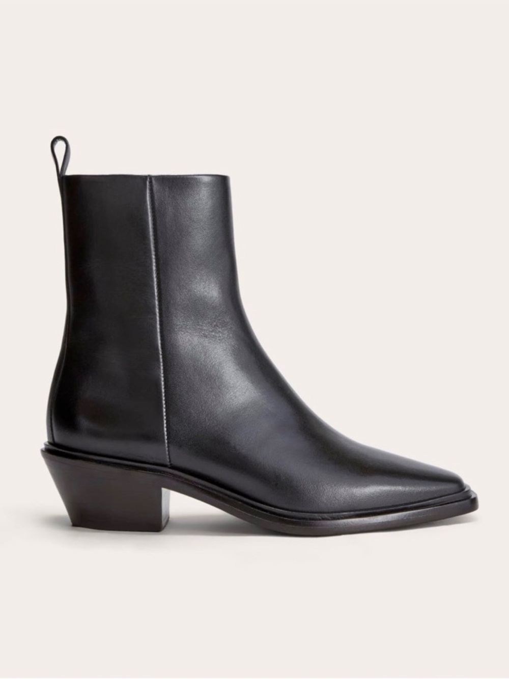Everlane The Havana Boot Black Leather 9.5 Brand New in Box - Picture 2 of 11